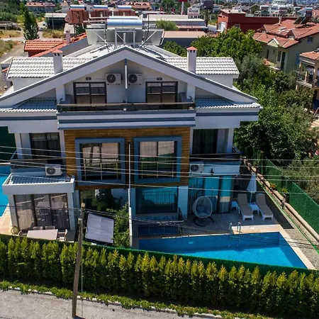 • Jakuzili Mustakil Havuzlu Lux Yeni Bati Villasi 빌라 페티예
